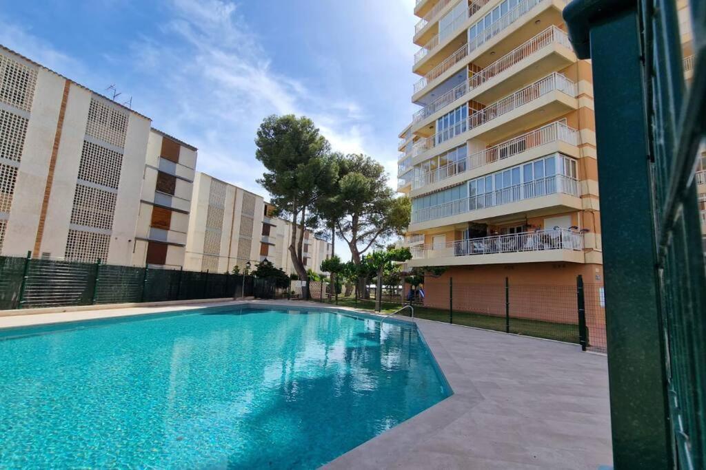 Apartamento 3 Habitaciones Con Piscina Y Vistas Al Mar เบนิสกัสซิม ภายนอก รูปภาพ