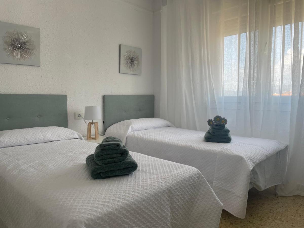 Apartamento 3 Habitaciones Con Piscina Y Vistas Al Mar เบนิสกัสซิม ภายนอก รูปภาพ