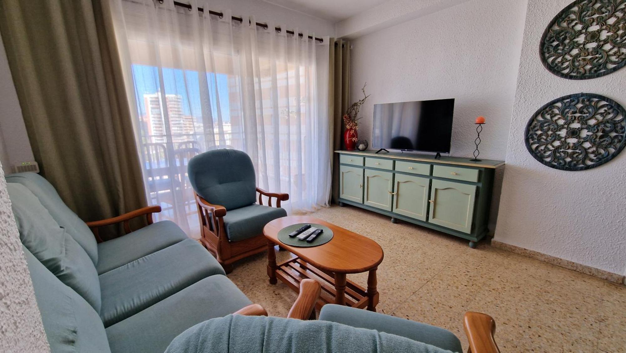 Apartamento 3 Habitaciones Con Piscina Y Vistas Al Mar เบนิสกัสซิม ภายนอก รูปภาพ