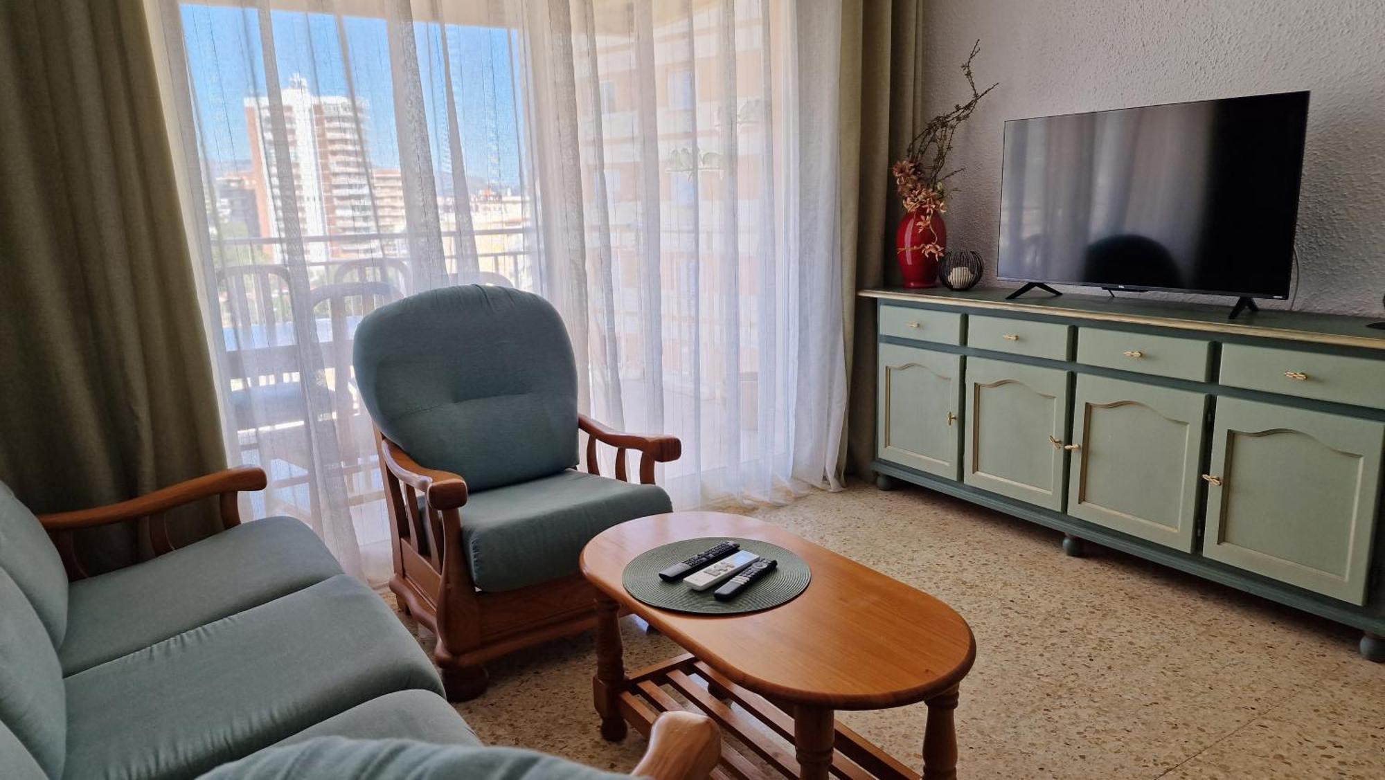 Apartamento 3 Habitaciones Con Piscina Y Vistas Al Mar เบนิสกัสซิม ภายนอก รูปภาพ