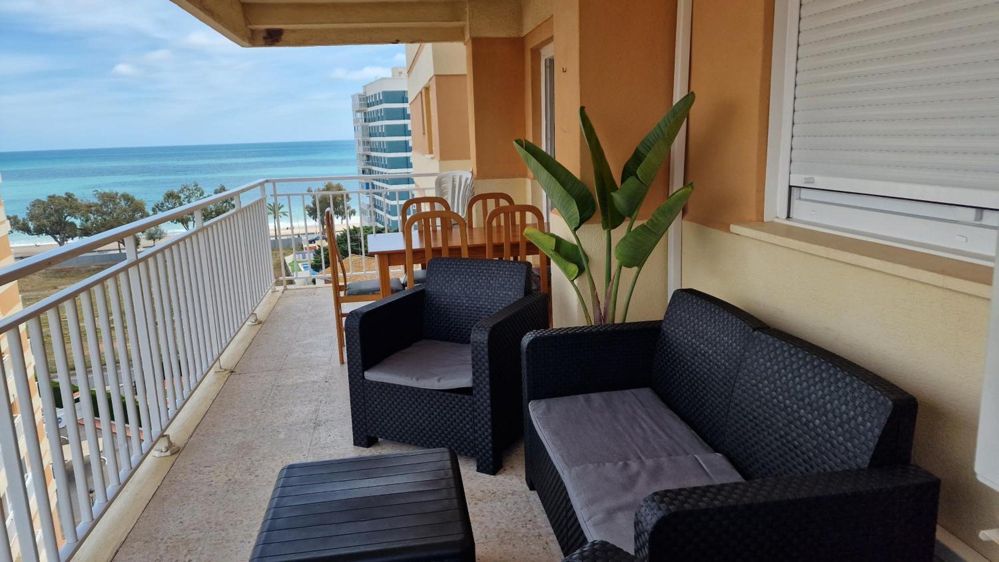 Apartamento 3 Habitaciones Con Piscina Y Vistas Al Mar เบนิสกัสซิม ภายนอก รูปภาพ